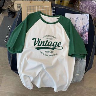 Áo thun phối tay nữ in chữ cổ điển freesize thun cotton mềm mịn thoáng mát-Thu