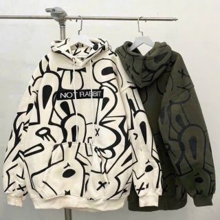 Áo hoodie in toàn thân rapbit