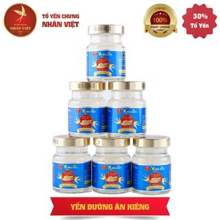 Yến Sào Chưng Đường Kiêng Nhân Việt 30% Yến