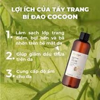 [CHÍNH HÃNG COCOON VIỆT NAM] Nước tẩy trang bí đao 500ML