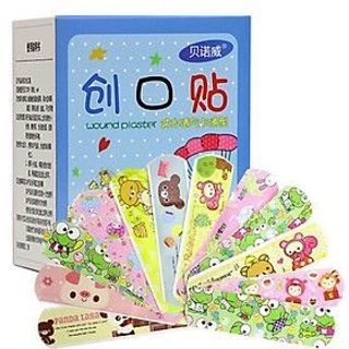 Hộp 100 Miếng Băng Y Tế Urgo, Hoạt Hình Dễ Thương - Băng Cá Nhân Tránh Nhiễm Trùng Tiện Lợi