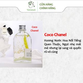 Tinh Dầu Thơm Phòng VaromaS Lọ Khuếch Tán Phát Sáng Ban Đêm Decor Phòng KT09 100ml