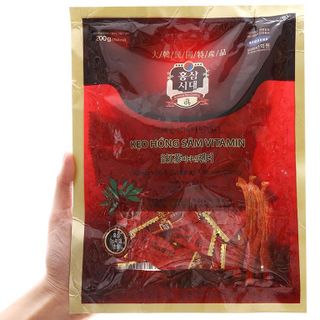 Kẹo hồng sâm vitamins 200g (đóng gói VN)