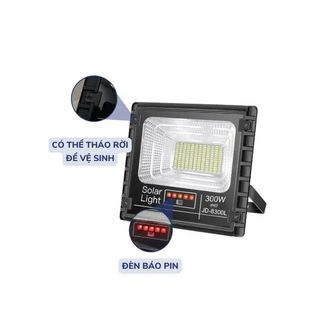 Đèn Pha Năng Lượng Mặt Trời Jindian JD-8300L 300W