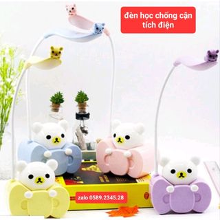 Đèn học để band cute tích điện cắm usb có đèn ngủ