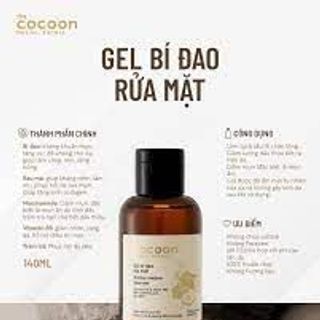 [CHÍNH HÃNG COCOON VIỆT NAM] Gel Rửa Mặt Bí Đao 140ML