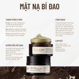 [CHÍNH HÃNG COCOON VIỆT NAM] Mặt nạ Bí Đao 30ml giá sỉ