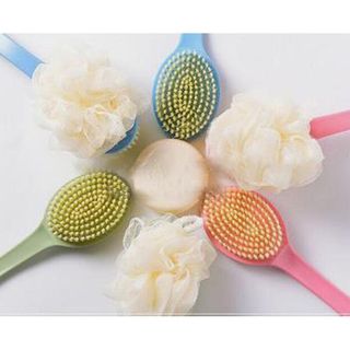 Cây Bông Tắm Chà Lưng Cọ Lưng 2 Đầu Tiện Dụng