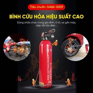 Bình Chữa Cháy Cứu Hỏa Mini Dùng Cho Ô Tô, gia đình có thể xịt trực tiếp lên người để thoát khỏi đám cháy