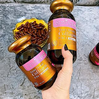 Viên uống Collagen 6 in 1 Spring Leaf Inner Beauty của Úc