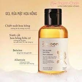 [CHÍNH HÃNG COCOON VIỆT NAM] Gel rửa mặt hoa hồng 140ml