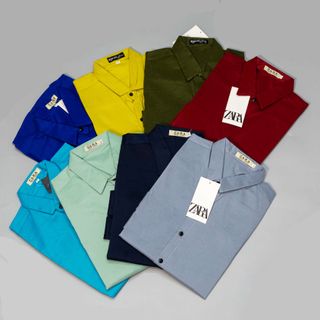 ÁO SƠ MI MÀU DÃN 55 - Lấy sỉ quần áo nam
