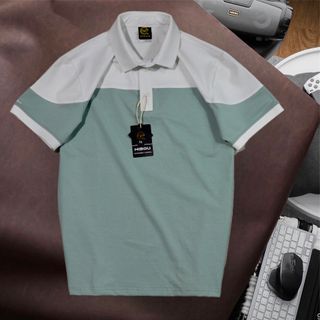 ÁO THUN TRỤ PHỐI COTTON 4C CÚ - Lấy sỉ quần áo nam