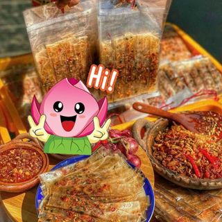 BÁNH TÉP TÔM KHÔ CHÁY TỎI ĂN LÀ GHIỀN - WINNIE HOUSE