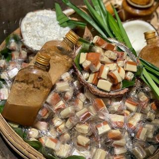 KẸO DỪA SÁP CÀ PHÊ MUỐI HOT TREND, VỪA THƠM VỪA BÉO 500G - WINNIE HOUSE