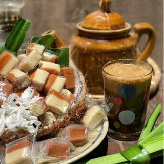 KẸO DỪA SÁP CÀ PHÊ MUỐI HOT TREND, VỪA THƠM VỪA BÉO 500G - WINNIE HOUSE