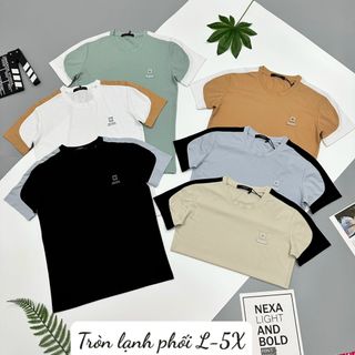 ÁO TRÒN THUN LẠNH AB -Lấy sỉ quần áo nam