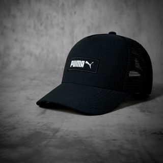 Nón Pu-Ma Đen Lưới Cap