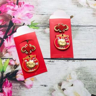 Bao lì Xì Mèo Thần Tài Cá Chép