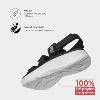 Sandal nam nữ Lucky Star 3 quai QB01-4 giá sỉ - giá bán buôn