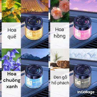 Sáp Thơm ô tô - nước hoa BLUECAT Logo Hãng Xe Khử Mùi,Tạo Mùi Thơm Trên Xe lưu giữ hương thơm