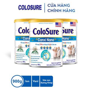 Sữa canxi nano hỗ trợ xương khớp cho người già Colosure CXNN 900g