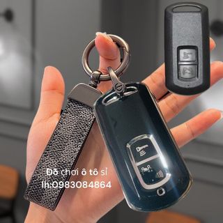 Ốp TPU bảo vệ chìa khóa xe máy Smartkey Honda 2 nút:Air Blade Vision, SH Mode, Lead,....bảo vệ chìa khóa xe