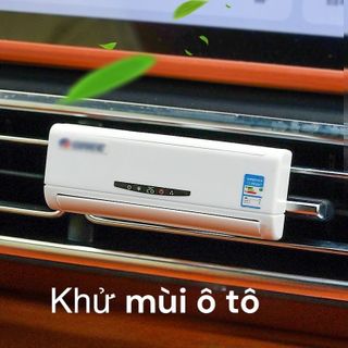 Điều hòa Mini Gắn Cửa Gió ,Để Taplo Khuếch Tán Khử Mùi Sử Dụng Năng Lượng Mặt Trời Xoay Cánh Quạt