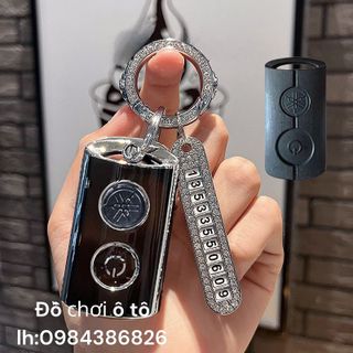 Ốp TPU bảo vệ chìa khóa xe máy Smartkey YAMAHA: Grande, Exciter, Janus, NVX, Latte chống xước bảo vệ ốp khóa