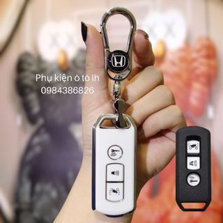 Ốp TPU bảo vệ chìa khóa xe máy Smartkey Honda 3 nút: Vision, SH Mode, Air Blade, Lead,.... chống xước bảo vệ khóa xe