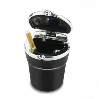 Gạt tàn thuốc lá ô tô tích hợp đèn LED sang trọng,đựng gạt tàn thuốc lá và các loại rác nhỏ