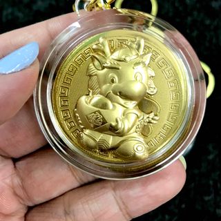 Móc Khoá Đồng Xu Con Rồng Cute