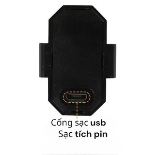 Sét 1 Đèn LED Cảnh Báo Chống Va Chạm 7 Màu Drone Mini- Có Remote điều khiển từ xa cho ô tô xe máy xe đạp
