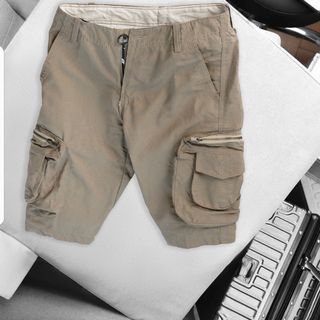 Quần short kaki túi hộp nam 6 túi
