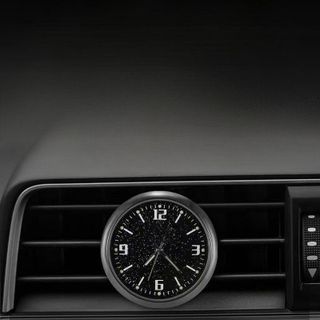 Đồng Hồ Kỹ Thuật Số Mini Dạ Quang Tự Động Trang Trí cửa gió ô tô,mặt taplo,nút star stop,bàn làm việc...