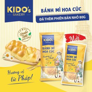 Bánh tươi KIDOs Bakery - Bánh mì hoa cúc, bánh phô mai Castella, bánh ngọt và bánh mì đủ vị