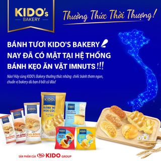 Bánh tươi KIDOs Bakery - Bánh mì hoa cúc, bánh phô mai Castella, bánh ngọt và bánh mì đủ vị