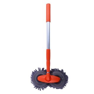 Chổi rửa xe ô tô 2 đầu chổi xoay 360 có thể co rút tiện lợi thông minh và tiện lợi, chất liệu bền đẹp chắc chắn