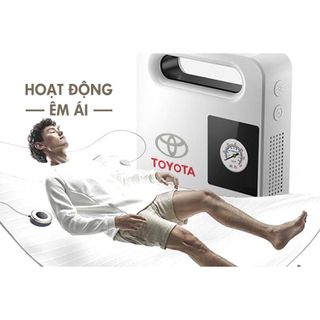 Máy Bơm Lốp Xe Ô Tô Điện Tử TOYOTA Thông Minh Tự Ngắt-Hàng Chính Hãng