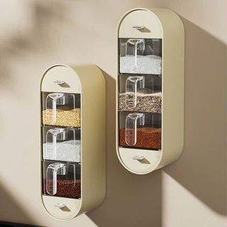 Set gia vị treo 3 ngăn