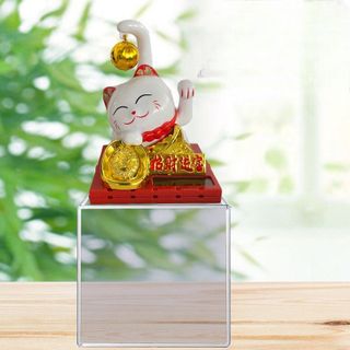 MÈO THẦN TÀI VẪY TAY SỬ DỤNG NĂNG LƯỢNG MẶT TRỜI HÚT TÀI LỘC CHO GIA CHỦ