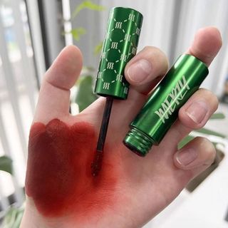 Son kem lì Hàn Quốc Merzy The First Velvet Tint V6 Green Vỏ Xanh Lá 4.5g (Thỏi)