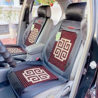 (giá sỉ) 1 Bộ Áo Ghế Hạt Gỗ TANGDI Hoa Văn Cao Cấp - Chống Nóng, Massage Lưng - Hàng Mới 2023 Mộc Lan - Phụ kiện xế yêu