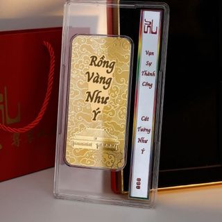 Hộp Quà Tết Rồng Vàng Như Ý 999