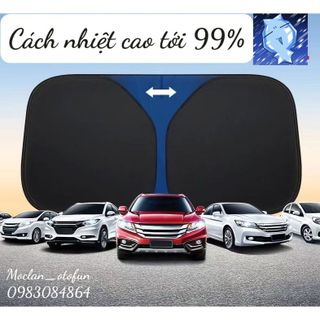 Tấm che nắng kính lái bên trong gấp gọn MẪU MỚI thông minh chống nắng tia cực tím UV chiếu vào xe bảo vệ xe