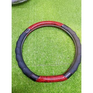 {giá sỉ} Bọc vô lăng D-cut vân carbon phối gỗ cao cấp cho các dòng xe mới nhất hiện nay size 38cm phù hợp với xe 4-7chỗ