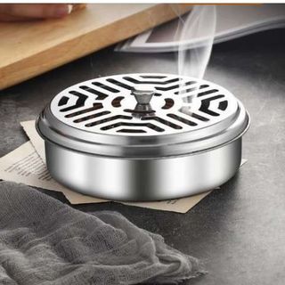 HỘP ĐỰNG NHANG MUỖI INOX