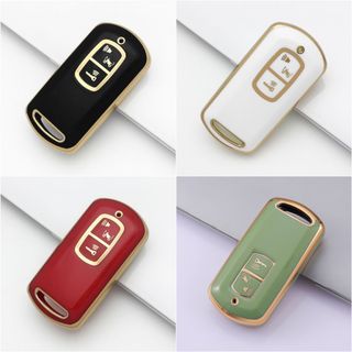 Ốp TPU bảo vệ chìa khóa xe máy Smartkey Honda 2 nút:Air Blade Vision, SH Mode, Lead,.... Mộc lan phụ kiện xế yêu