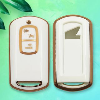 Ốp TPU bảo vệ chìa khóa xe máy Smartkey Honda 2 nút:Air Blade Vision, SH Mode, Lead,.... Mộc lan phụ kiện xế yêu