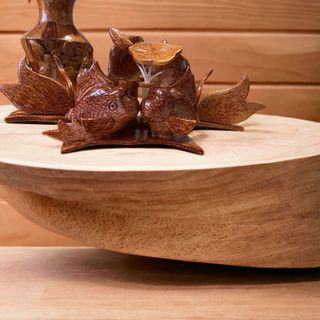 Hủ tâm đựng trang trí nhà cửa cặp cá